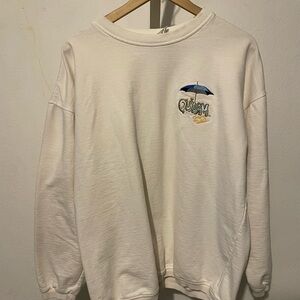 Quidam vintage Cirque du Soleil Off-White Crewneck Sweater